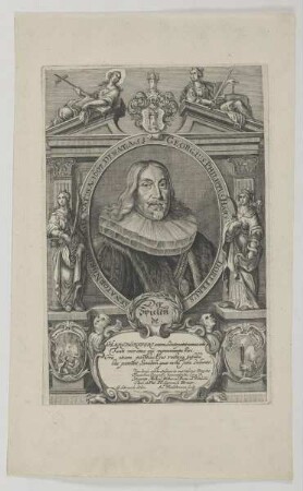 Bildnis des Georgius Philippus Harsdörferus