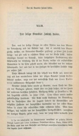 635-642 Der selige Benedict Joseph Labre