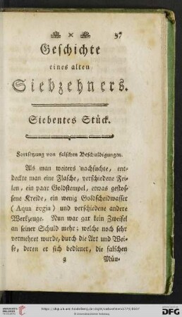 Siebentes Stück