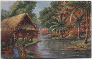 Postkarte des Vereins "Kolonialkriegerdank"
