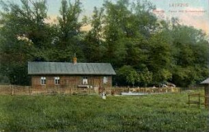 Leipzig: Rosental ; Partie mit Schweizerhaus