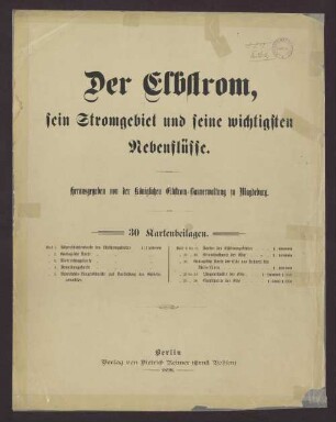 Kt.-Beil.: 30 Kartenbeilagen