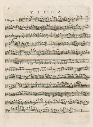Viola (Trio III, Allegretto)