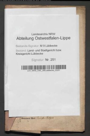 Erblasser: Bohnenkamp, Heinrich Wilhelm; Erblasser: Bohnenkamp, Charlotte, geb. Osterwisch:
