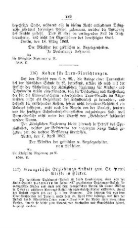 Evangelische Erziehungs-Anstalt zum St. Petri Stifte in Höxter : [V. Elementarschulwesen]