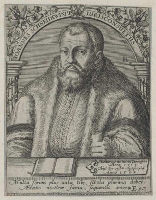 Bildnis des Ioannes Schneidewinius