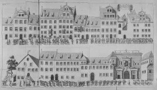 Der Armbrust- und Büchsenschützenaufzug durch die Schießgasse