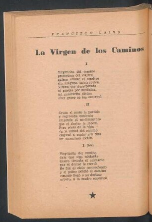 La virgen de los caminos