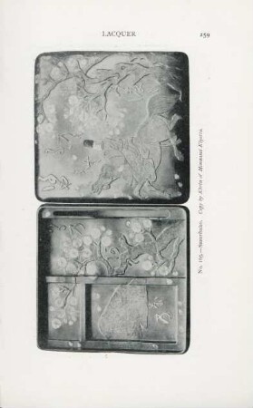 No. 165. - Suzuribako. Copy by Korin of Honnami Koyetsu