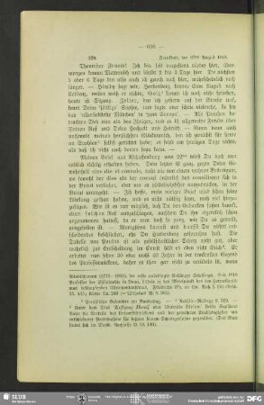 Friedrich von Schlegel an August Wilhelm von Schlegel, Frankfurt am Main, 27.08.1818