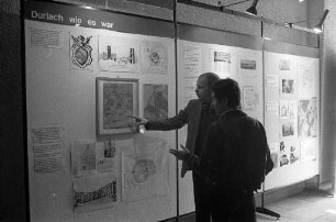 Ausstellung "Durlacher Innenstadt - Erneuerung und Belebung" im Durlacher Rathaus