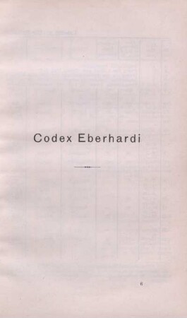 Codex Eberhardi.