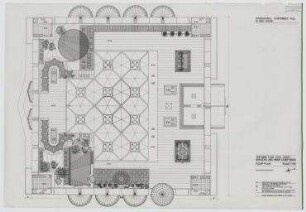 Wettbewerb Congress Center Abu Dhabi (nicht realisiert), 1. Preis – Draufsicht. Abu Dhabi (Vereinigte Arabische Emirate)