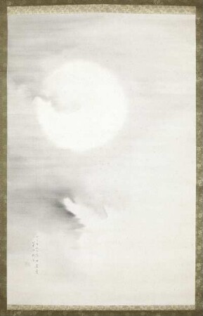 Mond in Wolken