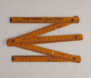 August Stukenbrok / Gliedermaßstab