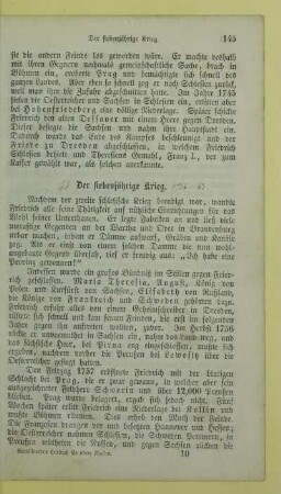 Der siebenjährige Krieg