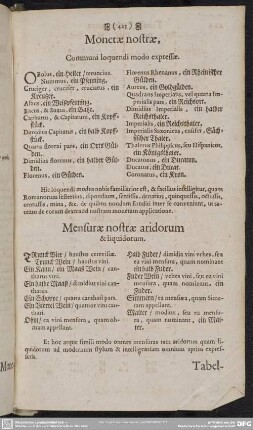 Monetae nostrae, Communi loquendi modo expressae