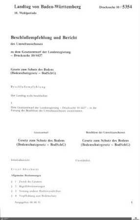 Bodenschutzgesetz