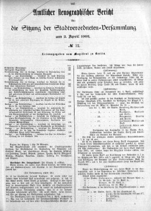 No. 12, 2. April 1903