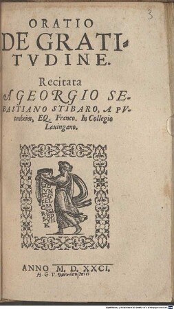 Oratio de gratitudine