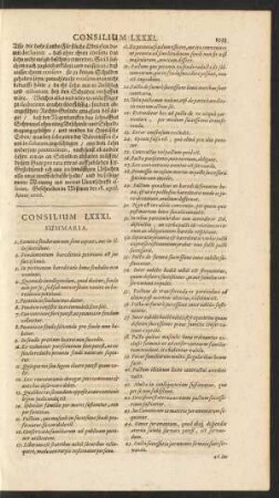 Consilium LXXXI. [-] Consilium LXXXV.