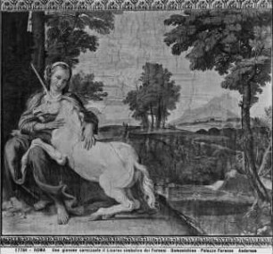 Jungfrau mit Einhorn