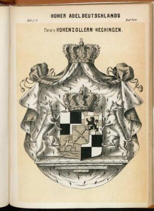 Taf. 201. Fürst v. Hohenzollern-Hechingen.