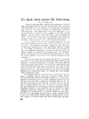 Ein Buch feiert seinen 100. Geburtstag