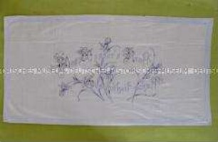 Badewannenabdeckung (Gestickte Sprüche im Haus)