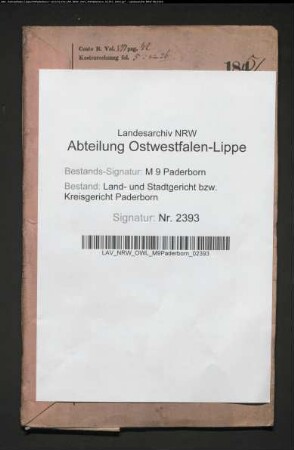 Erblasser: Pick vulgo Pötting, Wilhelm; Erblasser: Pick, Elisabeth, geb. Temme: