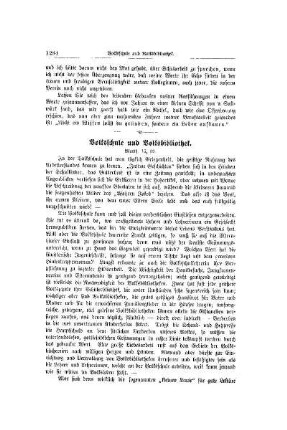 Volksschule und Volksbibliothek