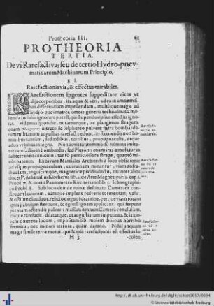 Protheoria III.