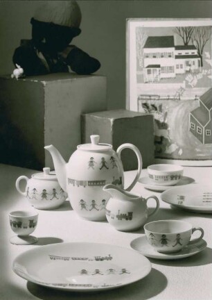 Kaffee- und Teegeschirr "Arzberg 1382" von Hermann Gretsch