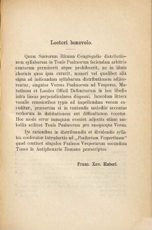 Psalmi officii defunctorum : mediationum et finalium initiis digestis ad majorem psallentium commoditatem concinnati