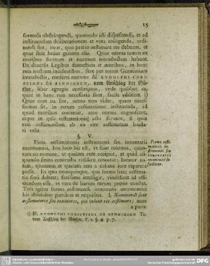 §. V. Forma aestimationis instrumenti seu inventarii oeconomici describitur