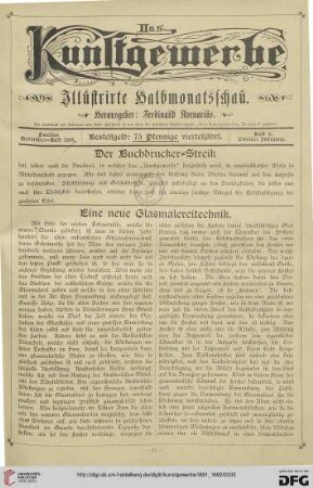 2. November-Heft 1891