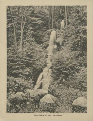 Wasserfälle an der Heuscheuer