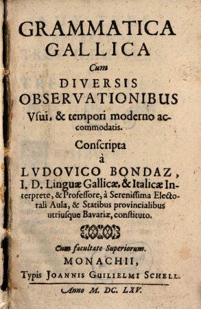 Grammatica Gallica