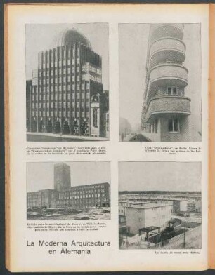 La moderna arquitectura en Alemania