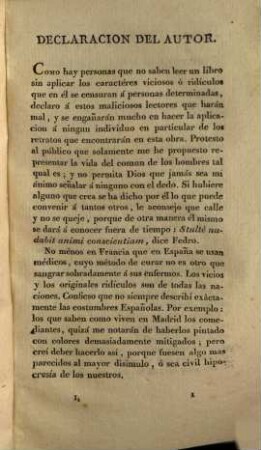 Aventuras de Gil Blas de Santillana, 1