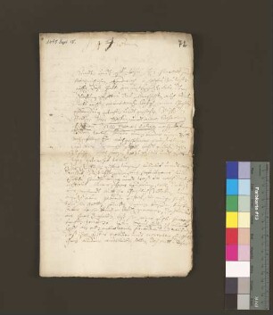 Ehevertrag/Eheberedung: Holste, Johann oo Hoveman, Anna Cathr. Balcken, Henrichs Wwe.