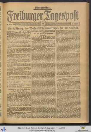 19.11.1918 (Morgenblatt)