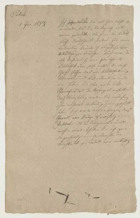 Briefkonzepte von Joseph Heller - Staatsbibliothek Bamberg JH.Comm.lit.4(1828