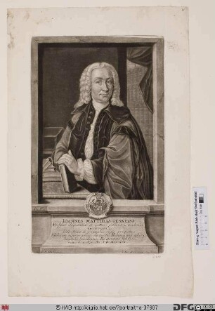 Bildnis Johann Matthias Gesner