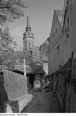 Bautzen. An der kleinen Predigergasse