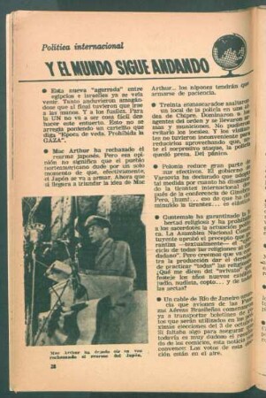 Y el mundo sigue andando