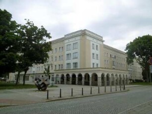 Eisenhüttenstadt: Wohnbebauung Saarlouiser Straße/Poststraße (WK II)