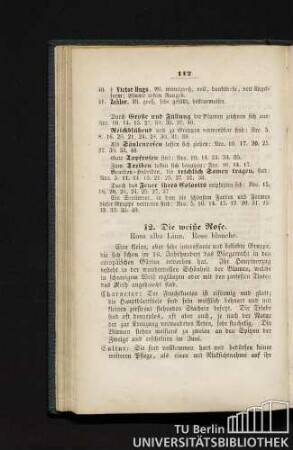 12. Die weiße Rose. Rosa alba Linn. Rose blanche.