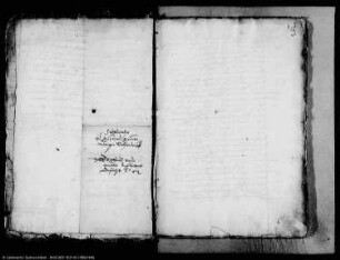 Bruchstücke eines libri dominorum von 1573