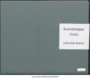 Ost-Turkestan, Mongolei, Mandschurei, Reisen von Sven Hedin, Filchner, Futterer, Stein, Kozlow u.a. : 1903-1909 : Kartensammlung